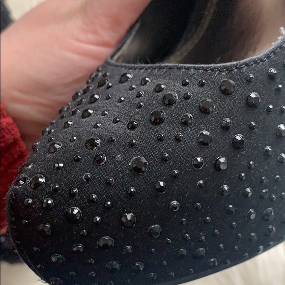 BAKERS Satin Rhinestone Pumps - Picture 8 of 10